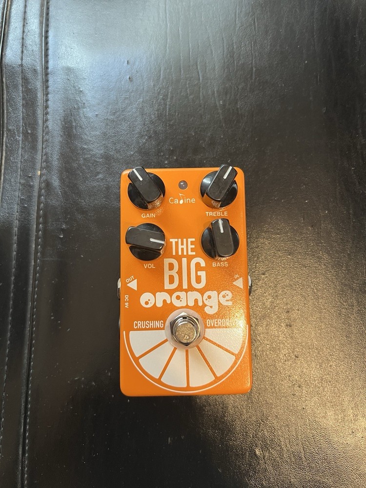 The Big Orange Guitar Effects Pedal
