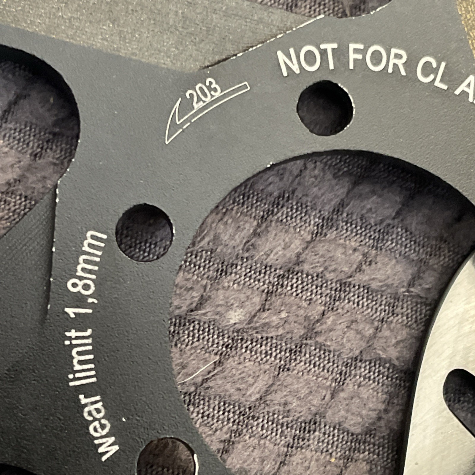 Pair Of magura mdr-p 203mm Brake Rotors