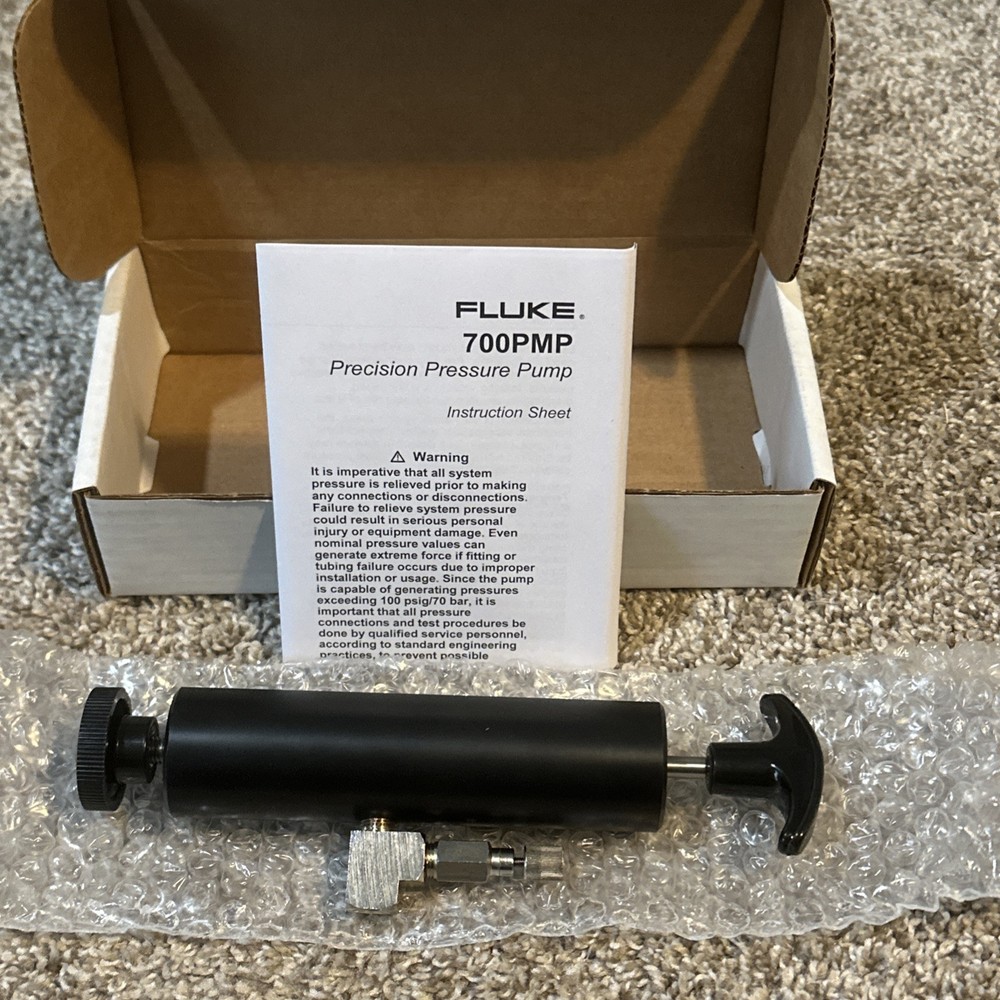 NEW FLUKE 700PMP PRECISION PRESSURE PUMP