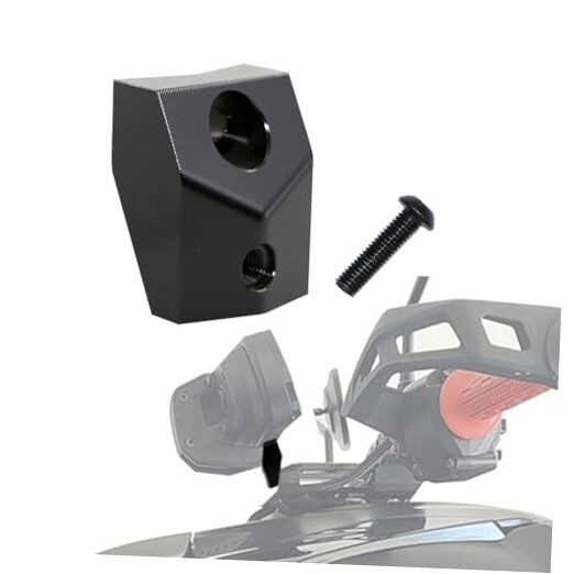 Aluminum 2" Adjustable Handlebar Riser Compatible Ryker 600/900 Gauge Riser