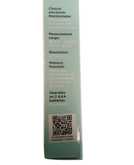 Infrared Thermometer Forehead + Ear