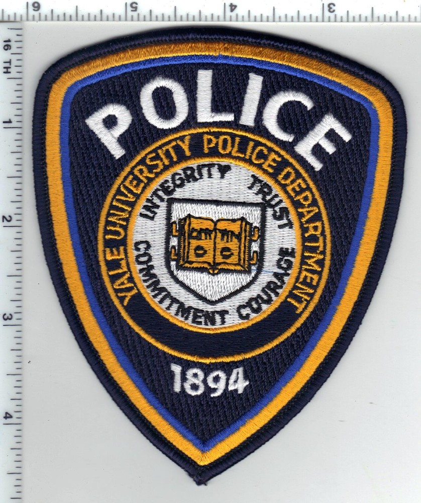 Yale University Police (Connecticut) 3rd Issue Shoulder Patch