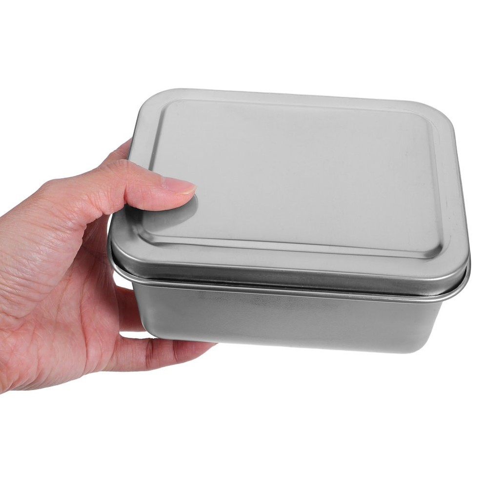 2 Pcs Deep Cake Pan Reusable Food Storage Container Baking for Kitchen