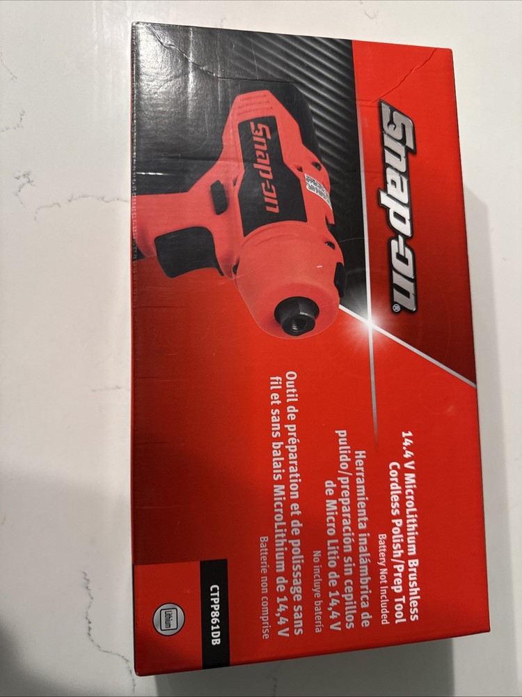 Snap On Tools CTPP861DB Cordless Polish/ Prep Tool New tool only