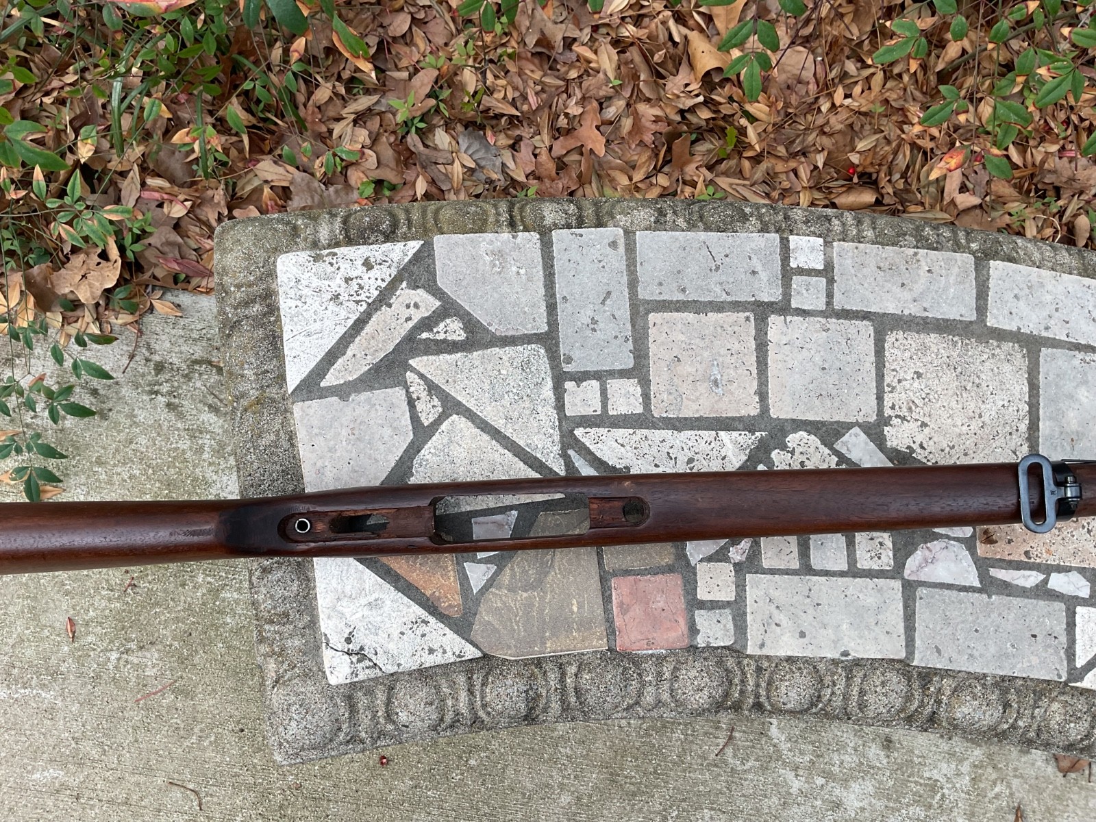 REMINGTON 1903A3 stock, handguard and hardware as shown.