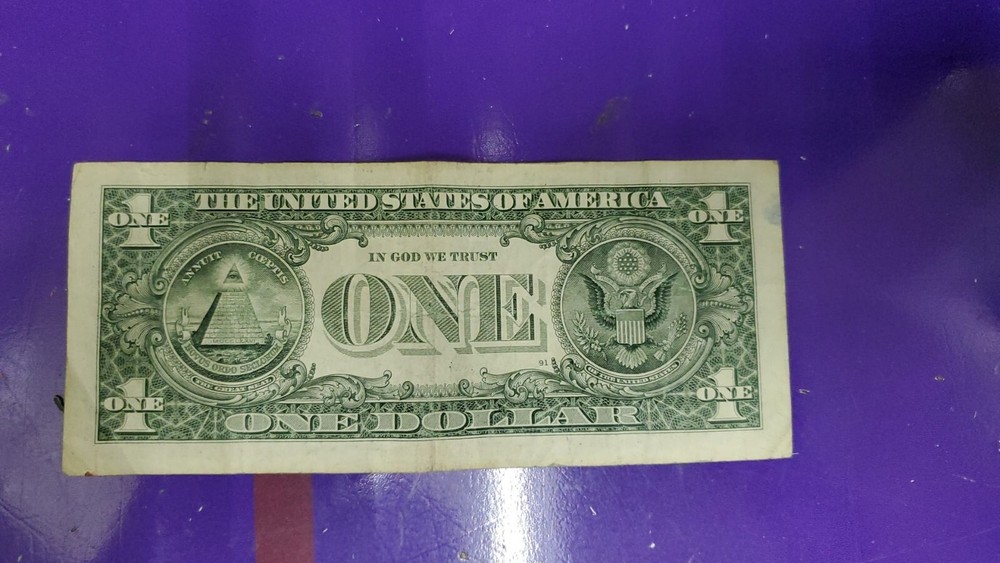 $1 One Dollar Bill Star Note 2013 B 08049609* Duplicate Serial Number