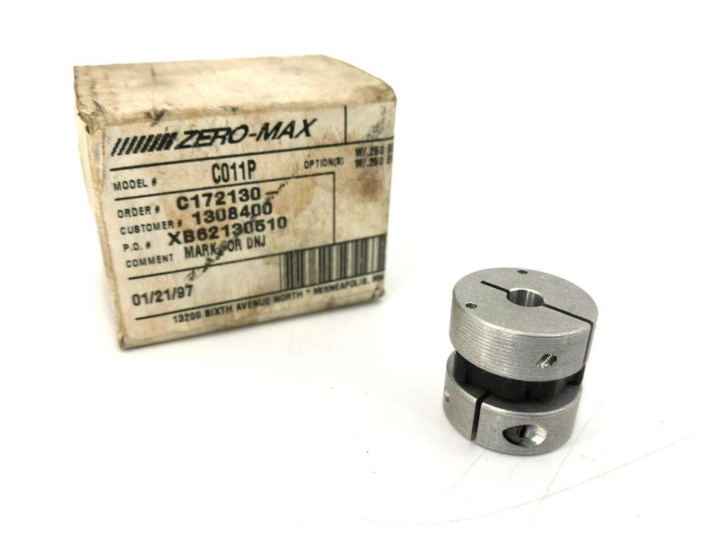 New Zero-Max C011P Control Flex Coupling