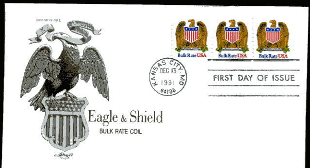 2602 (10c) Eagle & Shield,  Artmaster FDC