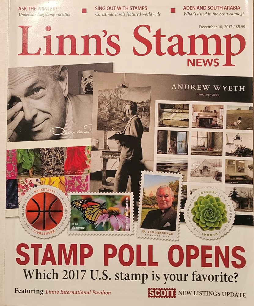Linn's Stamp News December 18 2017