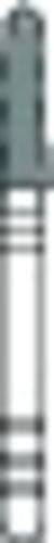 Taper Round End, Diamonds (849-856), , 855-018M, 5/Pkg, Medium