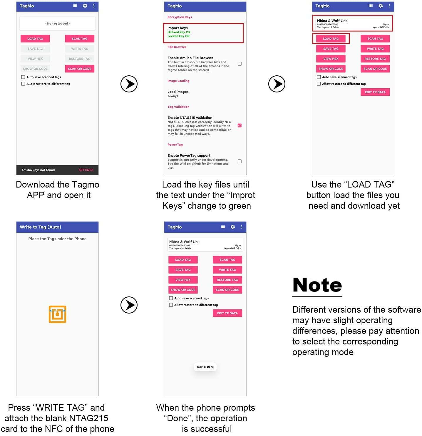 20PCS Round NTAG215 NFC Tags Blank Cards RFID Waterpoof Chip TagMo Amiibo Androi