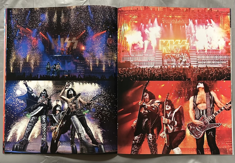 Kiss Alive 35 Sonic Boom Concert Program Tour Book Excellent Condition 11x14