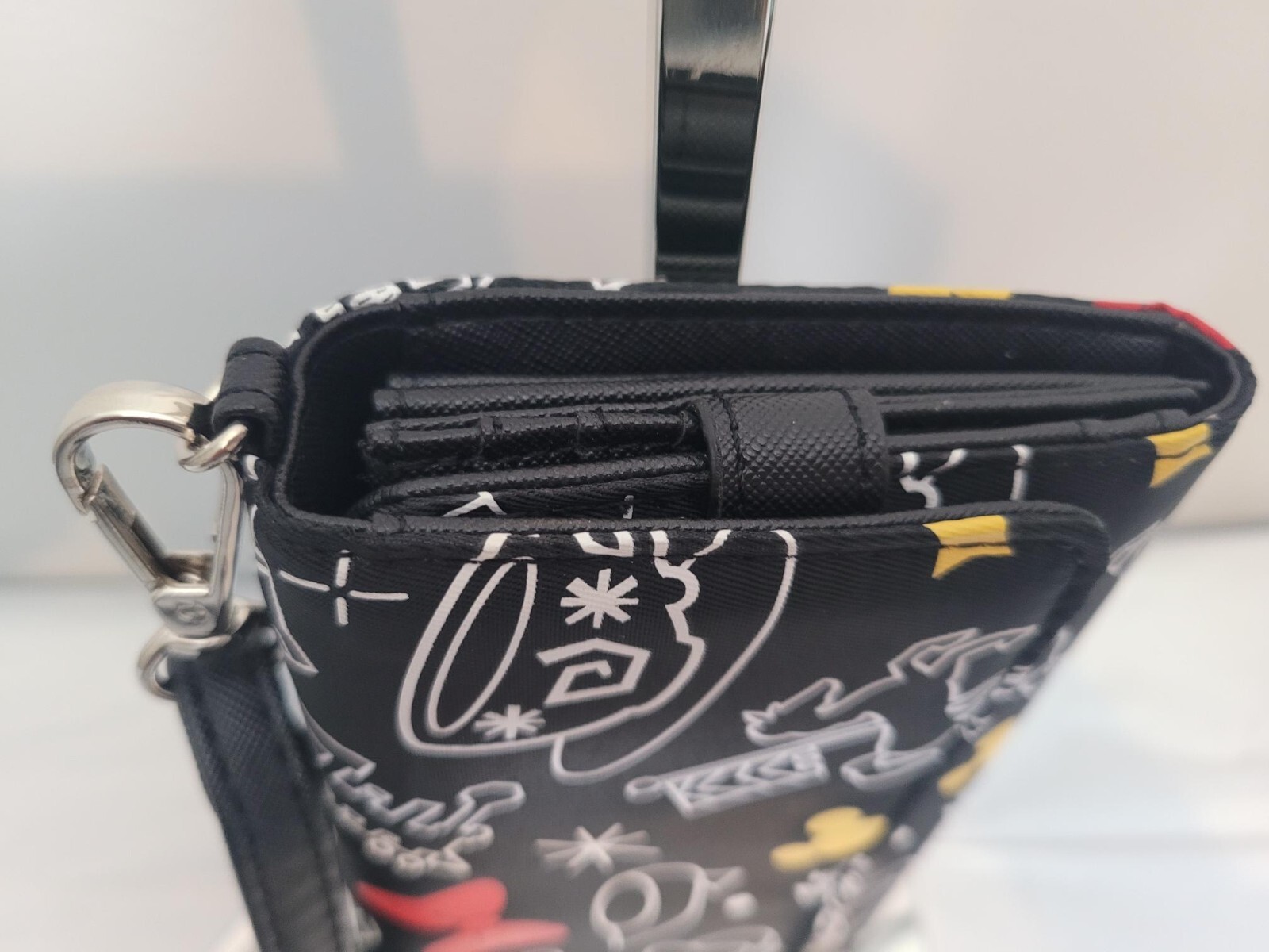 Disney Parks Mickey Minnie Icon Convertible Crossbody Bag Wristlet Wallet New
