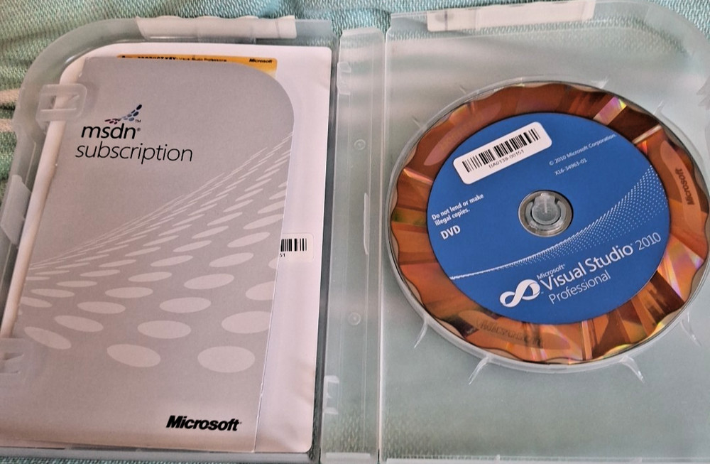 Microsoft Visual Studio 2010 Pro Full Retail Version W/ Product Key and MSDN