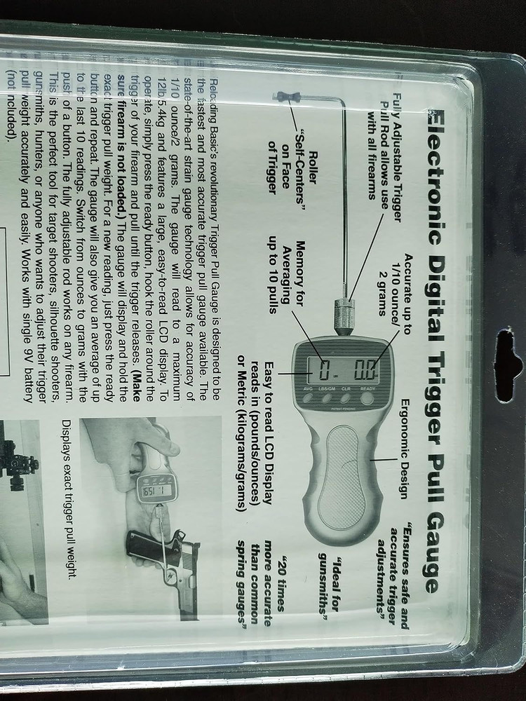 RD Electronic Trigger Pull Gauge