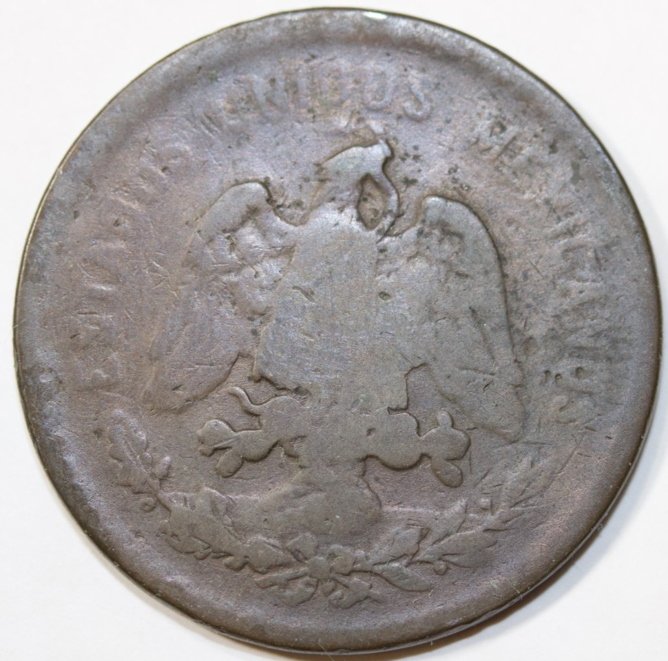 1918 Mexico 5 Centavos # 0089