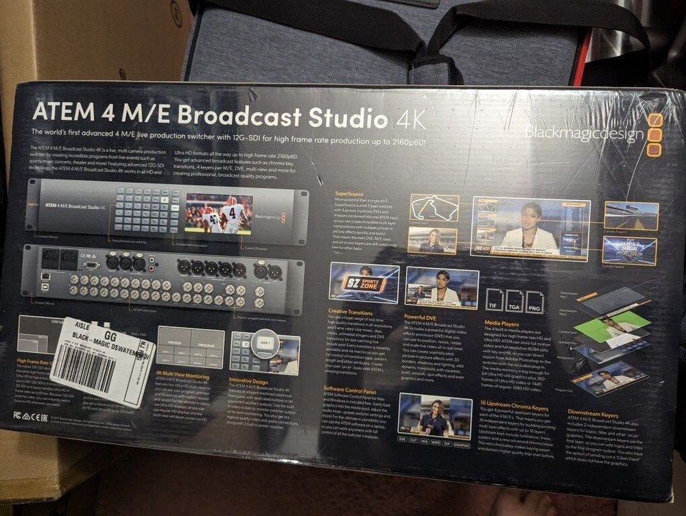 Blackmagic Design ATEM 4 M/E Broadcast Studio 4K SWATEMRRW4ME4K