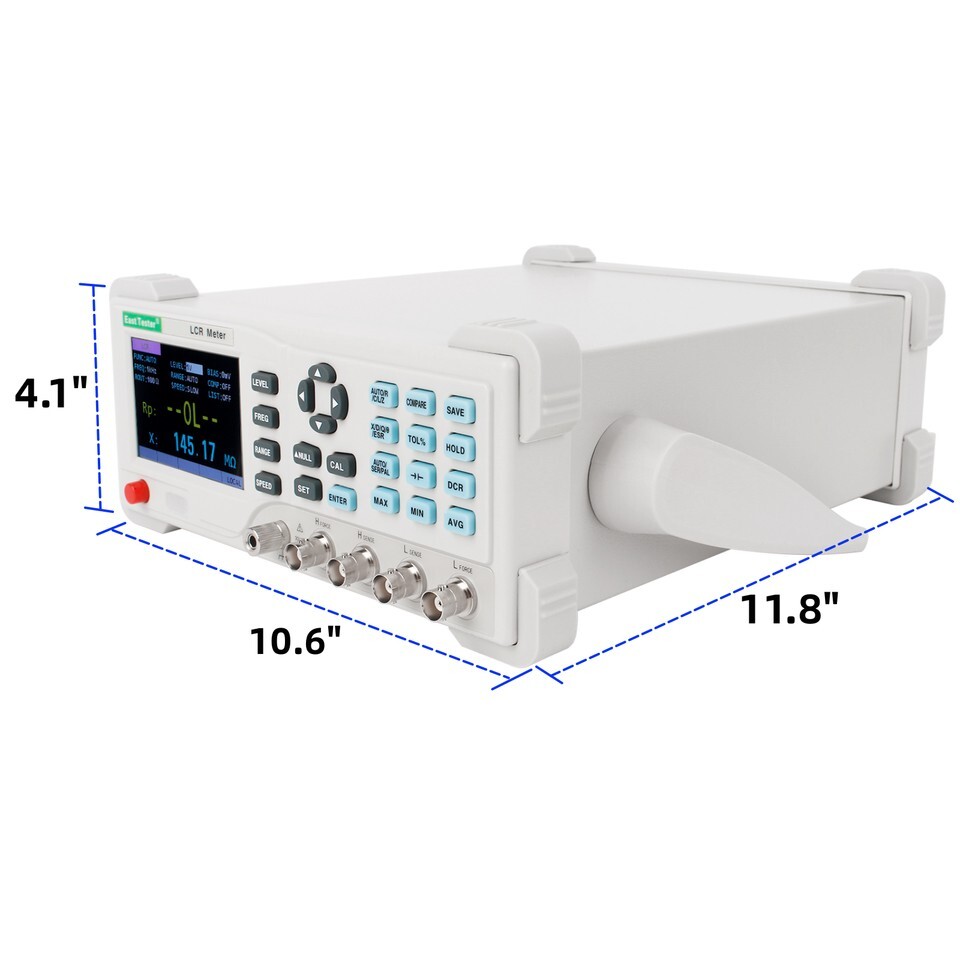 LCR Meter DCR Electrolytic Capacitance Meter 10Hz-10kHz Continuously Adjustable