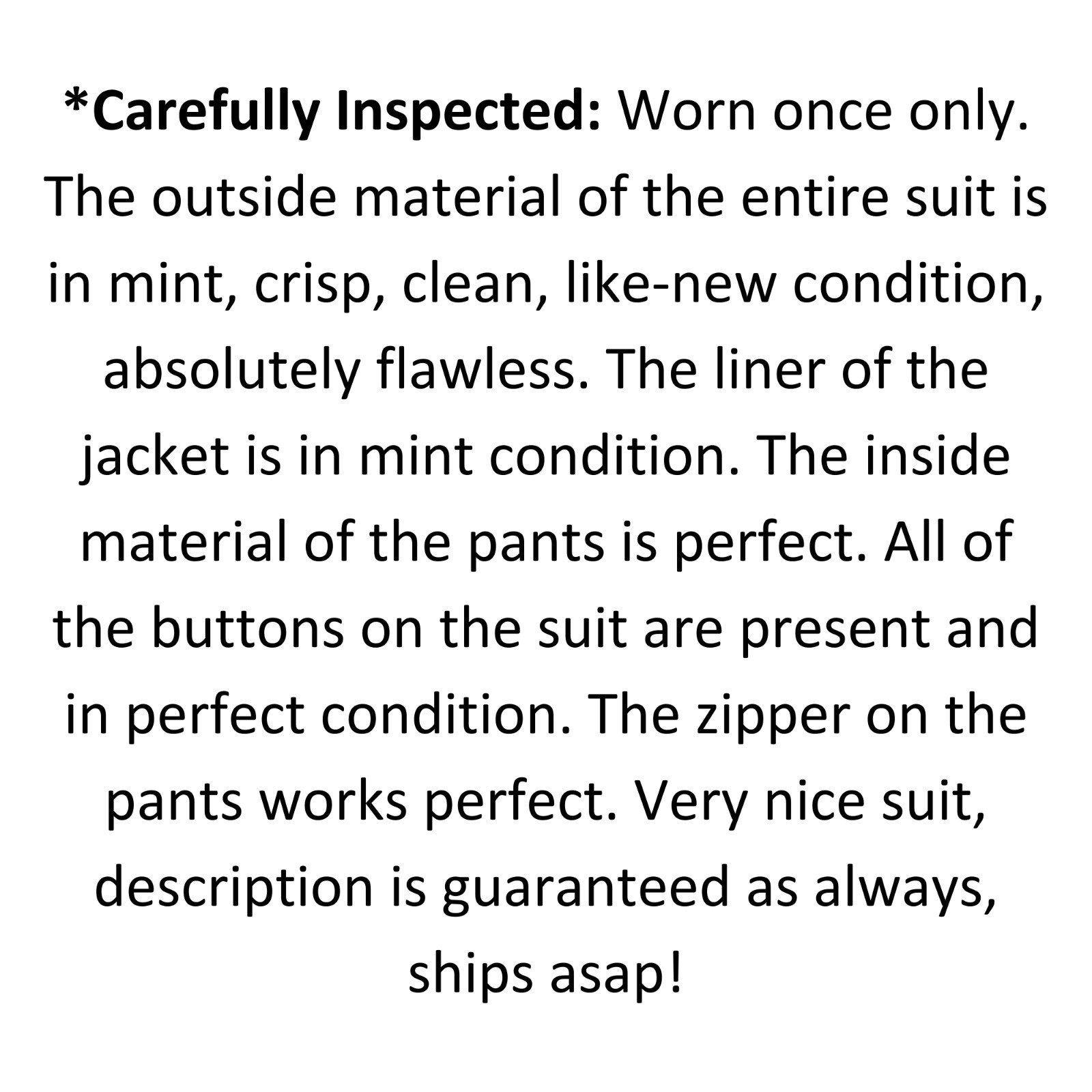 Llike New (2Pc Suit 46R 46 Regular R) CALVIN KLEIN Gray Windowpane Stretch 38x30