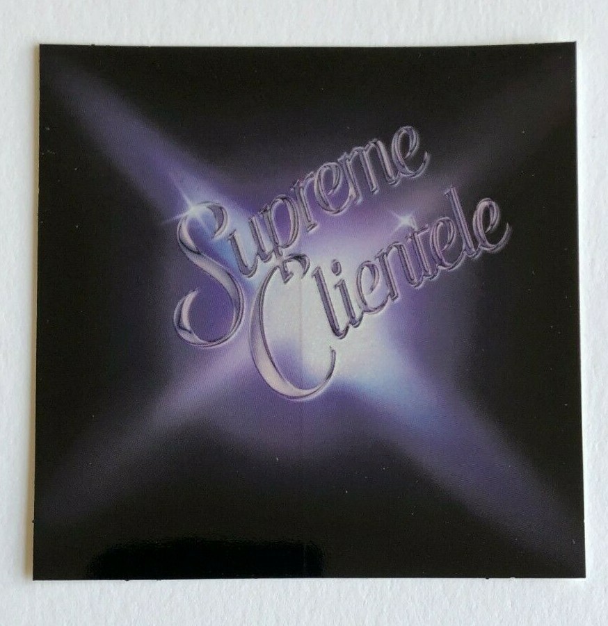 Supreme Clientele Sticker 100% Authentic FW20 Season