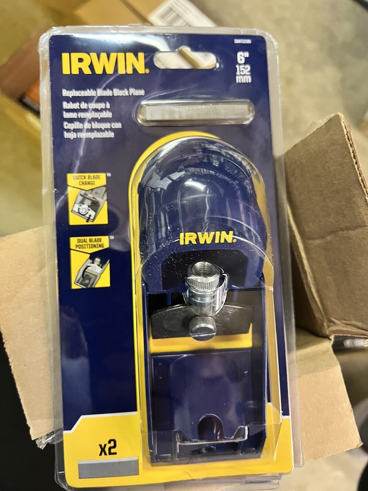 Irwin 6" Replaceable Blade Block Plane