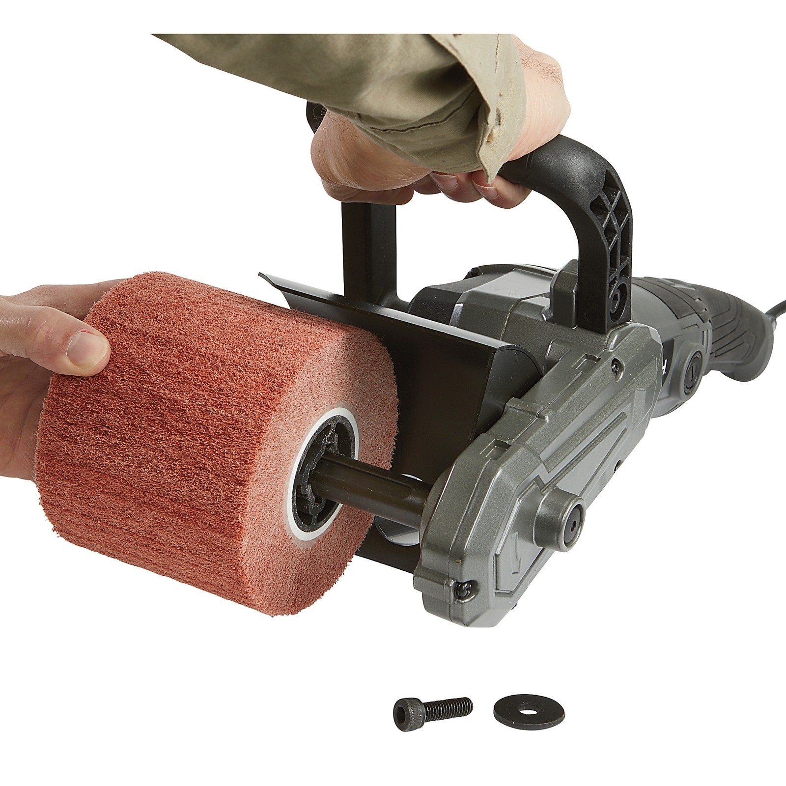 Klutch Electric Surface Conditioning Tool to Prep Metal to Paint, 11 Amps