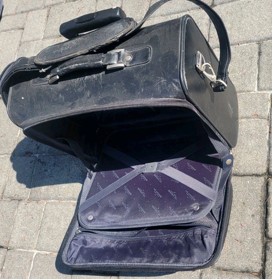 Rolling Projector Compter Laptop Luggage Case