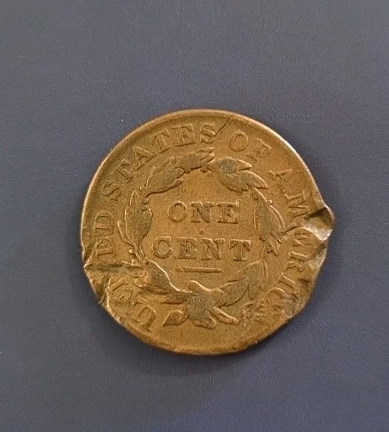 1831 Coronet Large Cent ***Damaged***