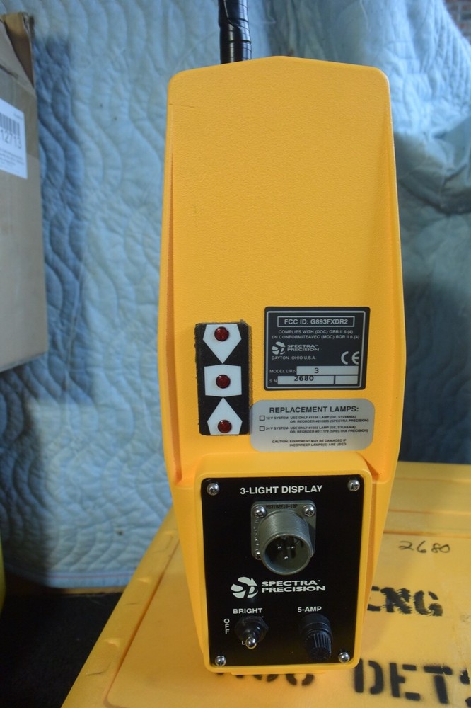 Spectra Precision Grade Display Receivers Model DRS2-3 & RT2S-3 NEVER USED!! #2