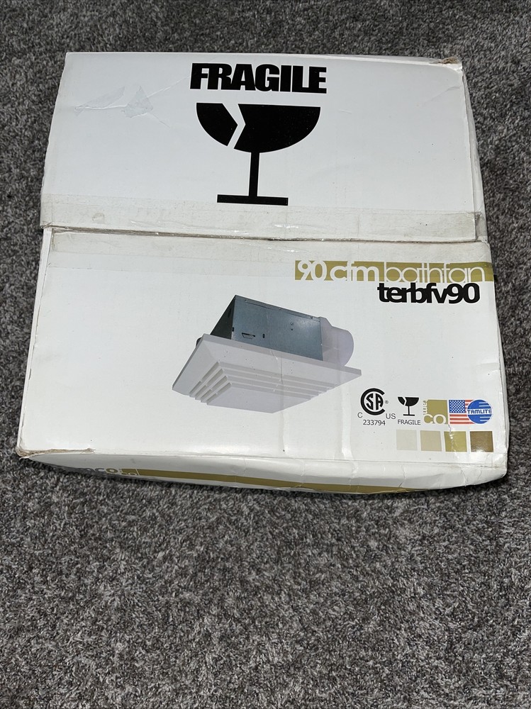 Tamco 90 cfm Bathfan Terbfv90 open box