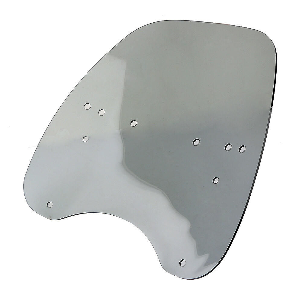 US Large Motorcycle Windshield Wind Screen Deflector bike Windscreen Universal