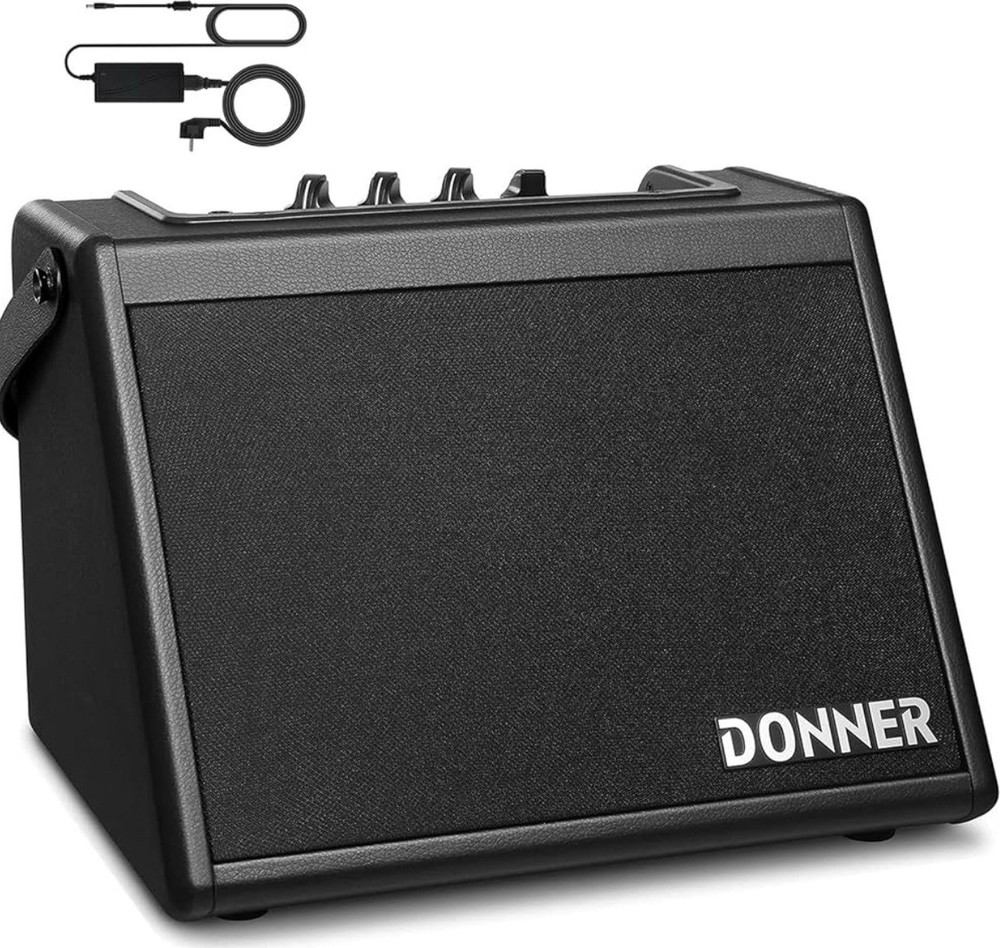 Donner Mini Electric Drum Amp 20W Wireless Electronic Drum Amplifier Bluetooth