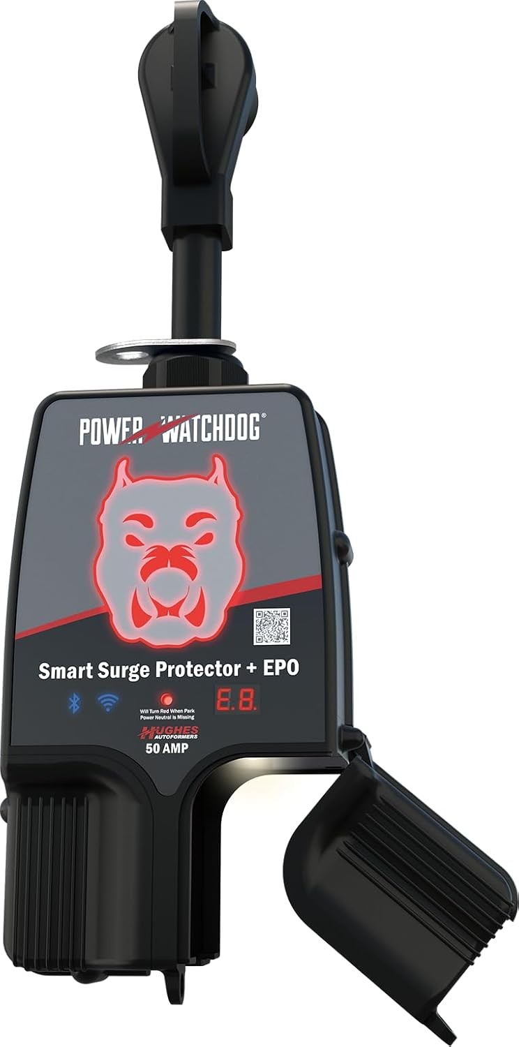 Hughes Power Watchdog PWD50EPOW Smart RV Portable Surge Protector 50 Amp Wifi