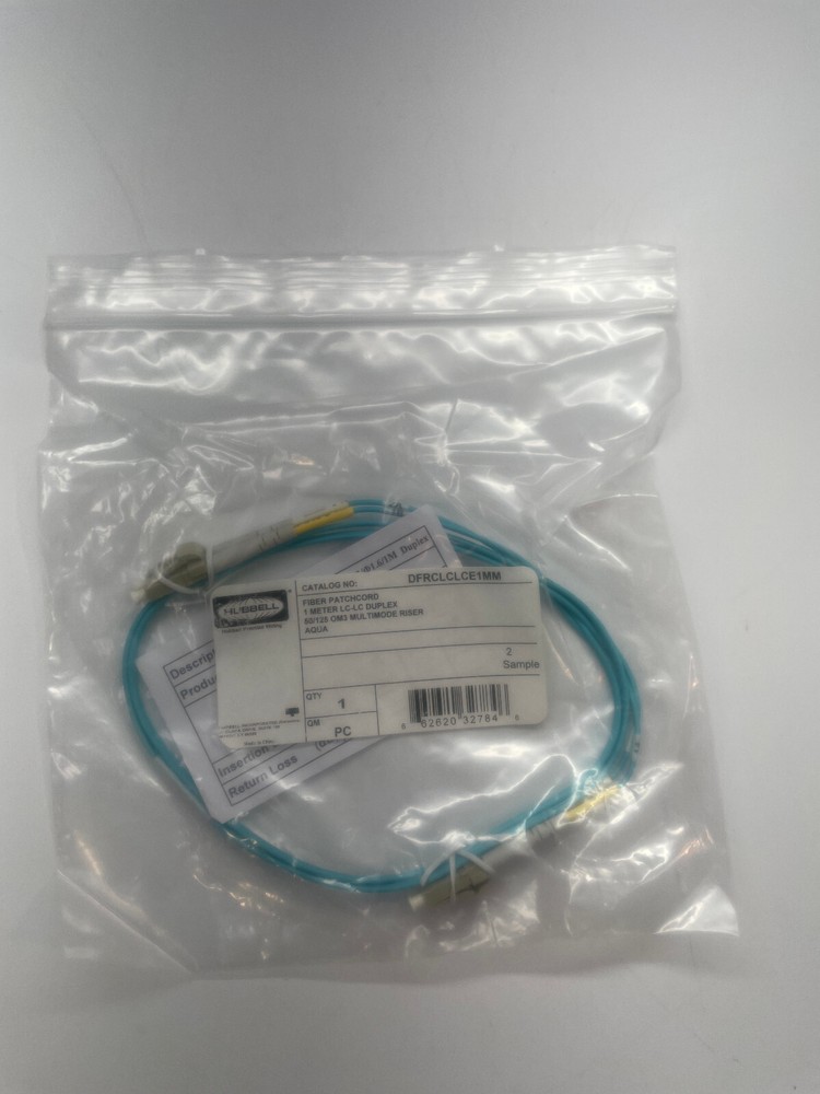 OptiChannel Duplex Fiber Patch Cords Riser LC to LC Multimode OM3