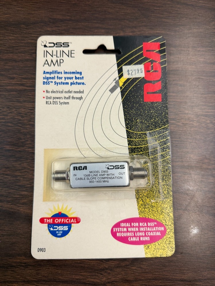 RCA DSS IN-LINE AMP CABLE SLOPE COMPENSATION