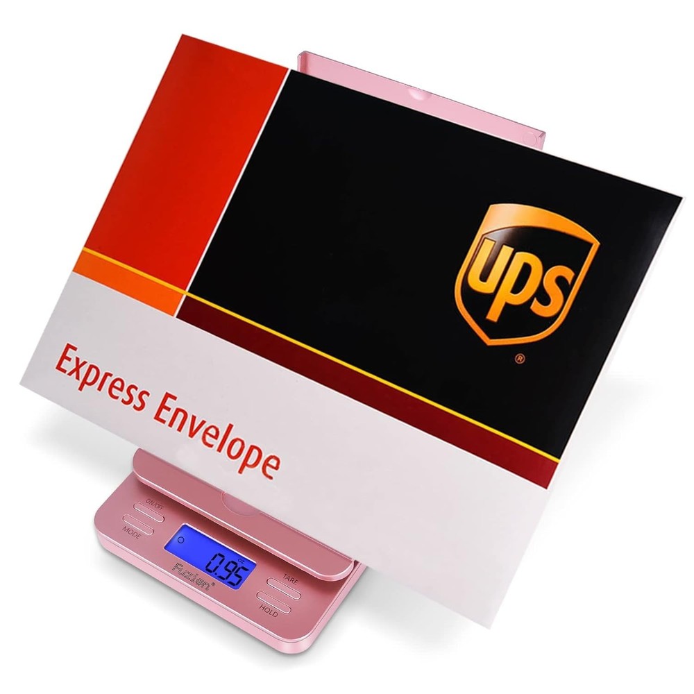 Versatile Package Scale with 5 Units - 86 lb Capacity, Tare & Hold Features
