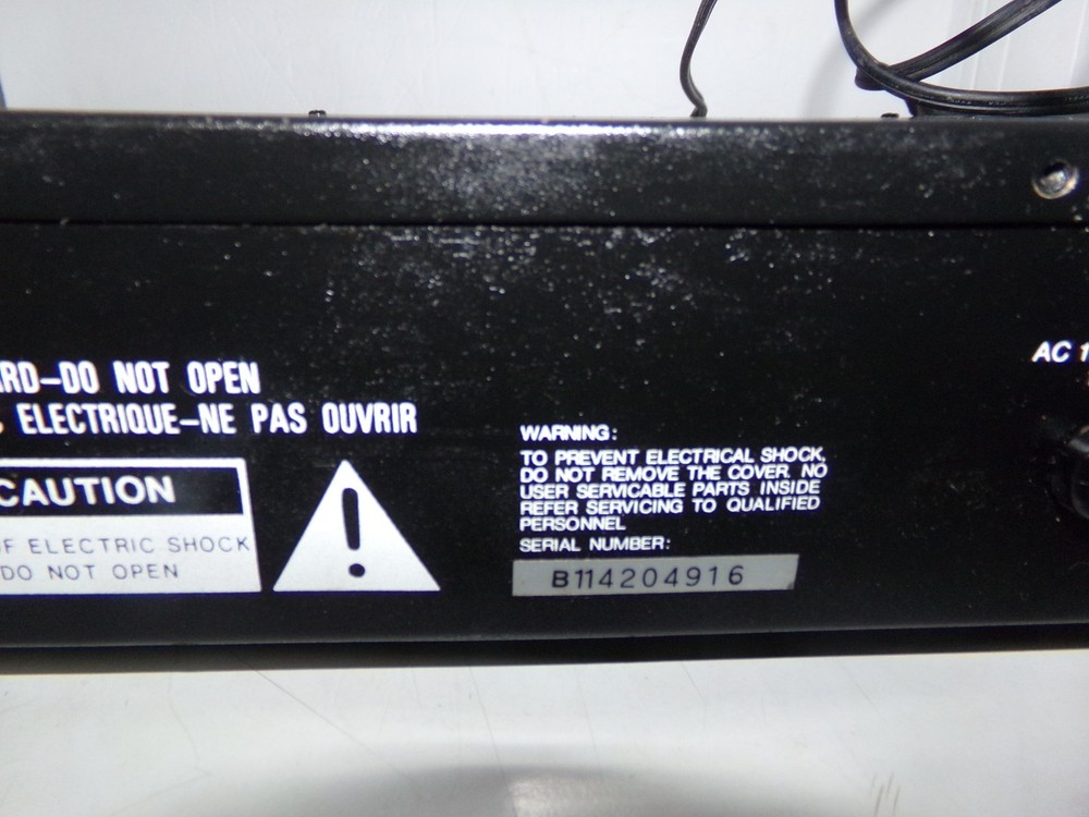 Vintage 1990s AUDIO SOURCE EQ Eleven Stereo Graphic Equalizer Spectrum Analyzer