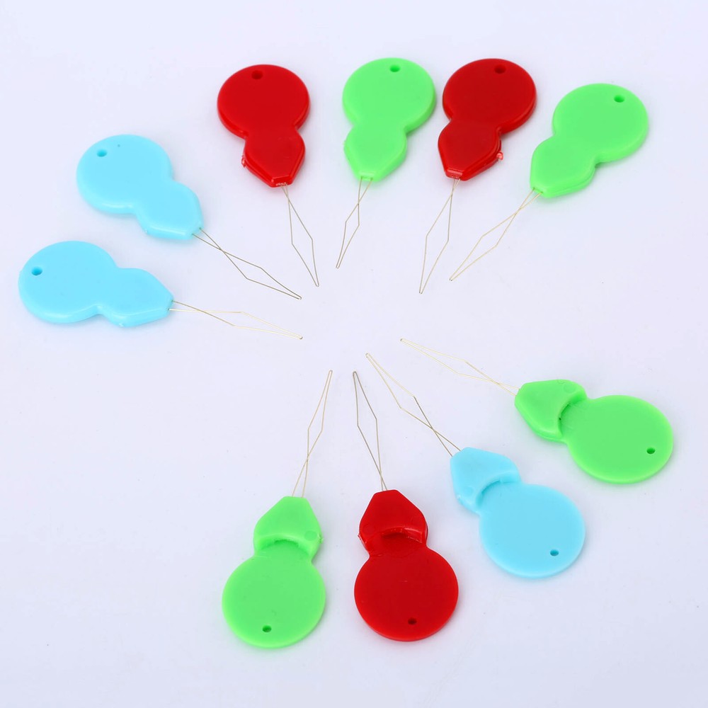 10Pcs Needle Threader Stitch Insertion Sewing Hand Machine Craft Tool Accessory
