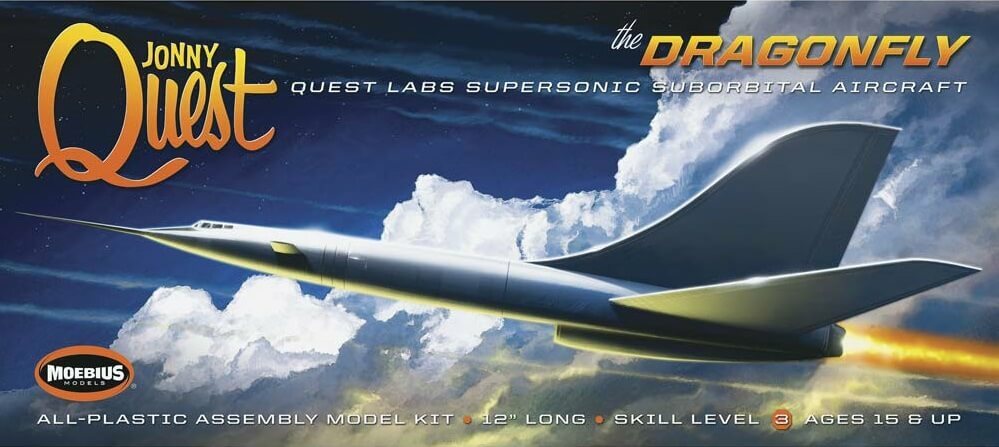 Moebius Jonny Quest Dragonfly Plastic Model Kit 946