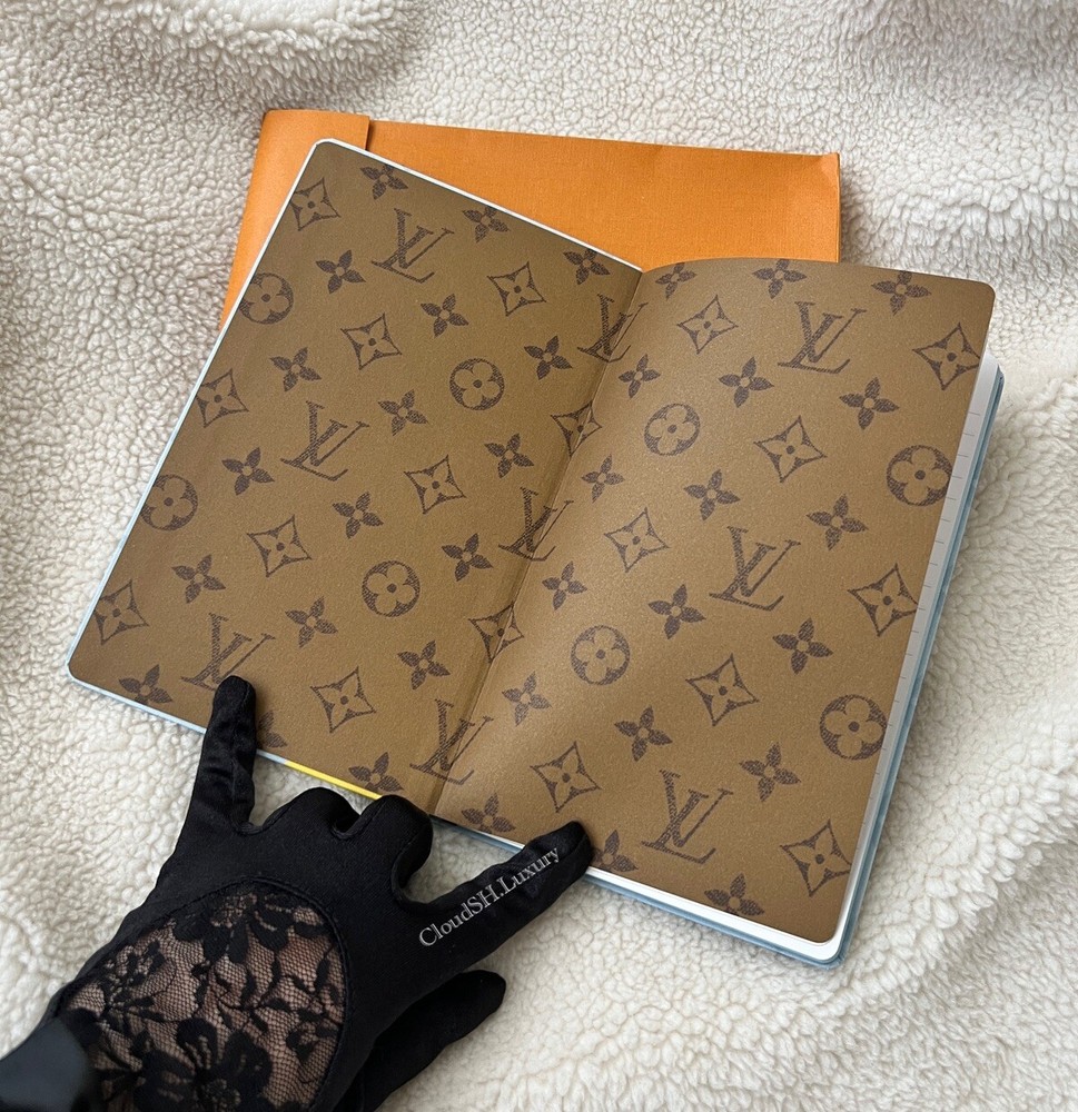 Auth Louis Vuitton Gl1119 Duck Jane Notebook MM - Kept Unused