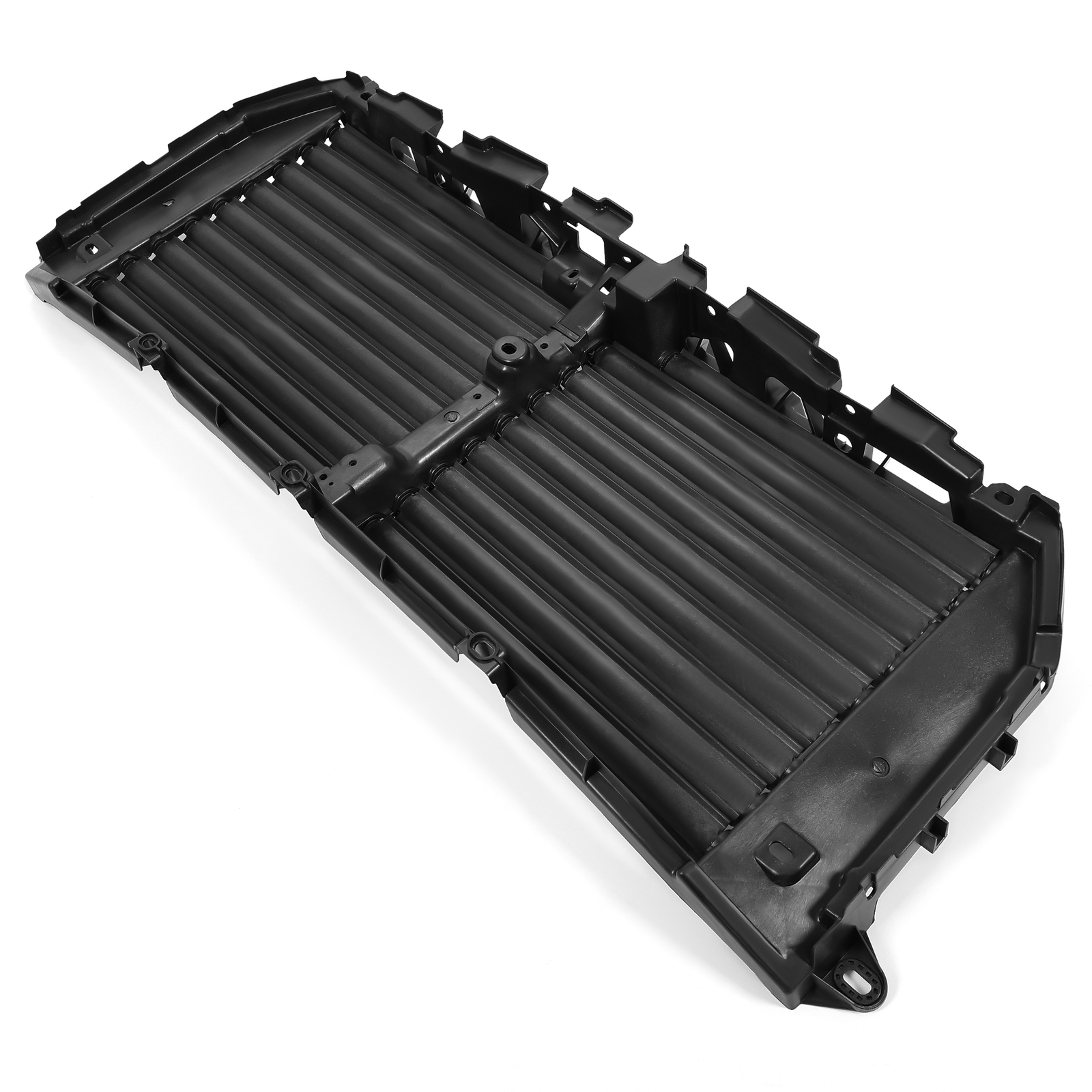 For Ford F-150 2015-2017 Front Upper Radiator Grille Air Shutter Assembly Black