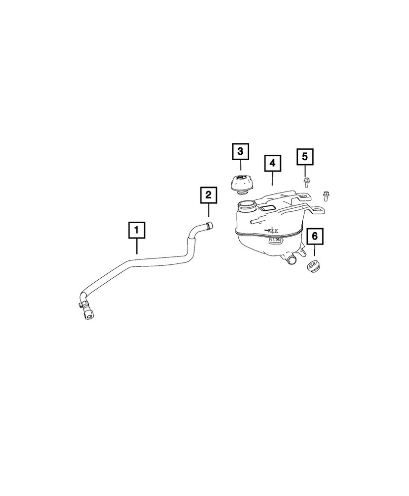 Genuine Mopar Screw 68113040AA