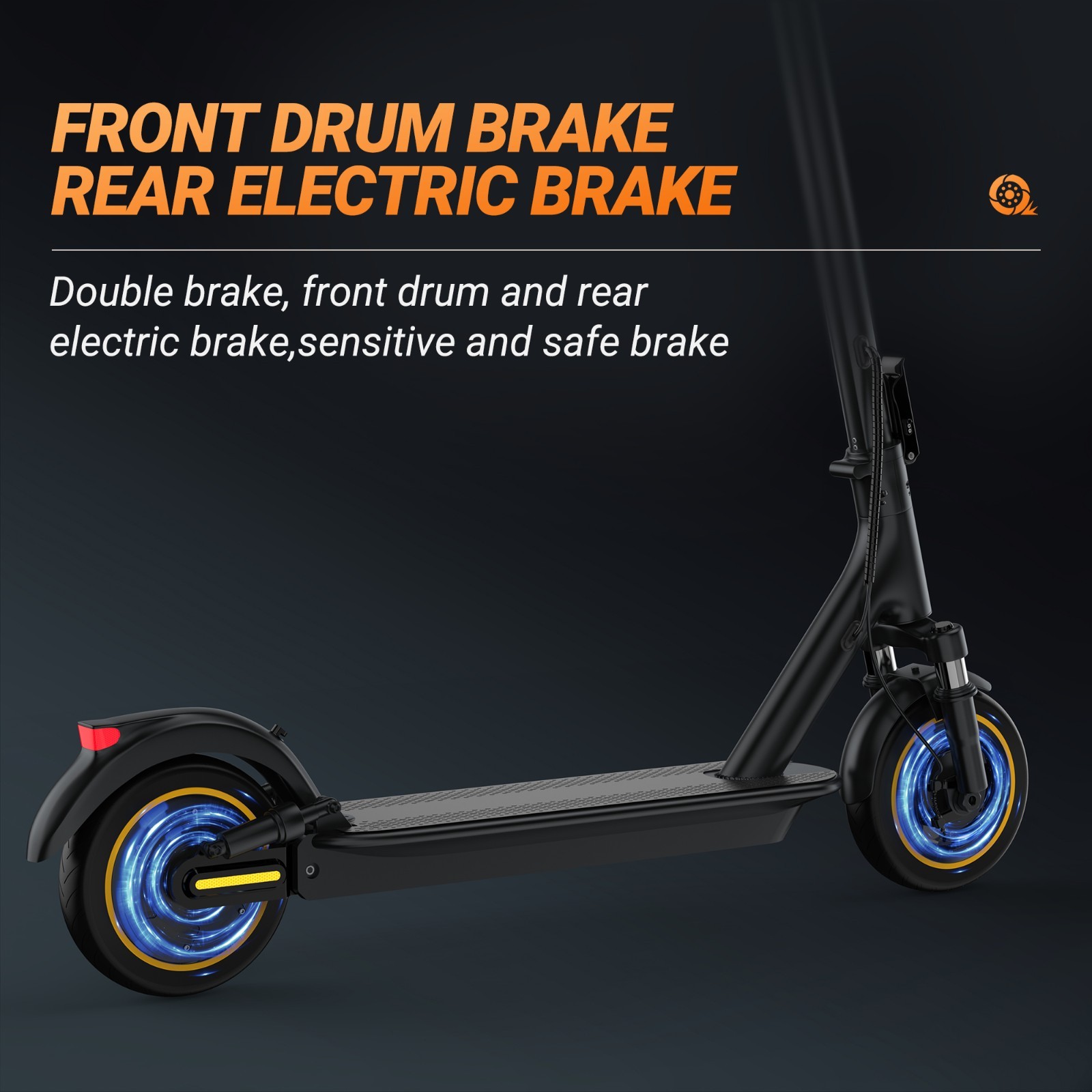 Aovopro ESMAX 500 Watts Kick Electric Scooter 14.5ah 22mph Escooter 25Miles