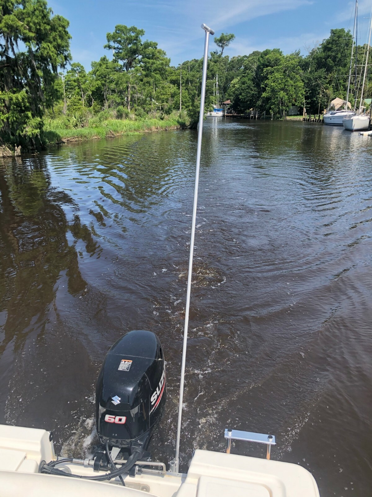 Cajun Anchor - Shallow Water Anchor - Motor Mount Bracket by Halk Marine Fab