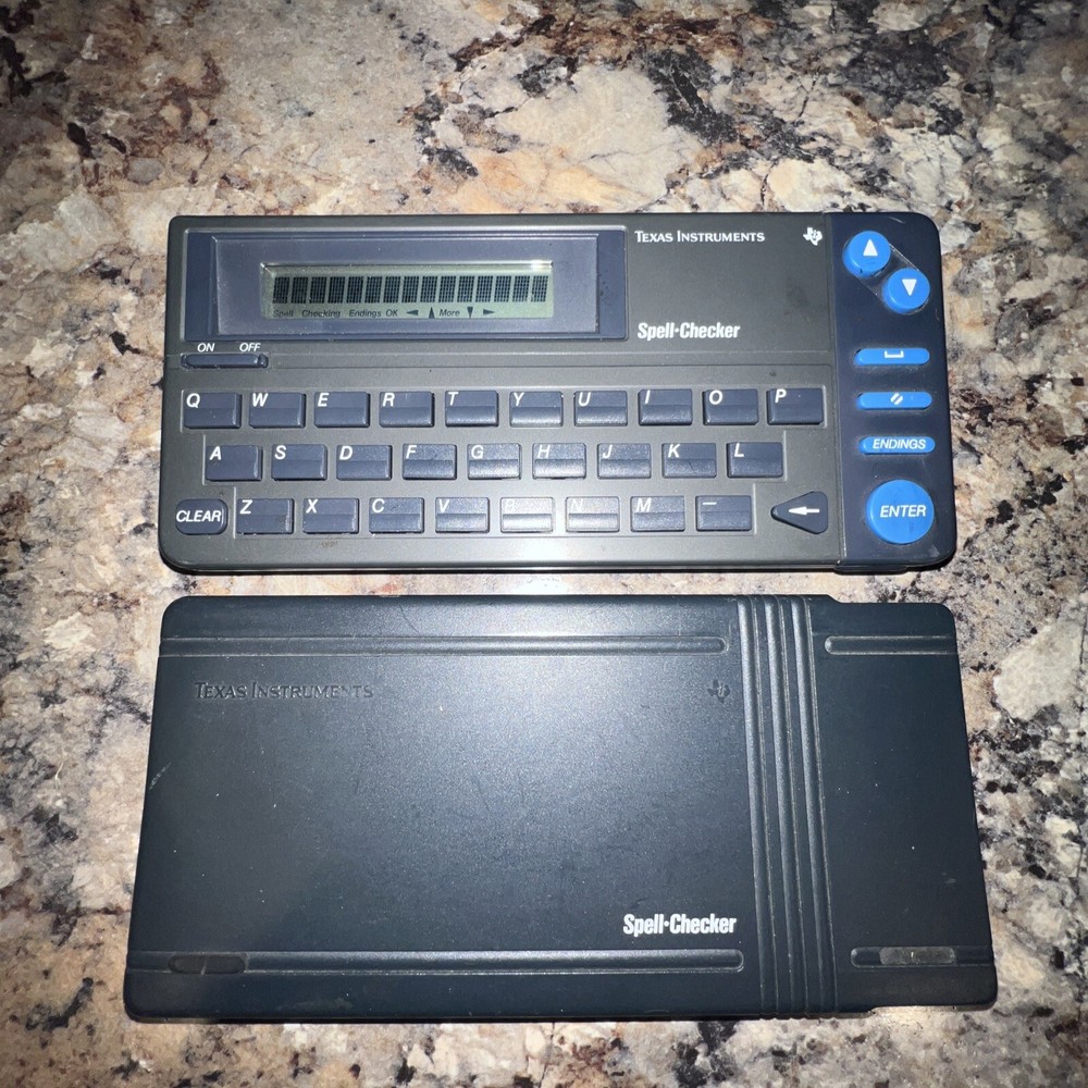 2F Texas Instruments Spell Checker Works!