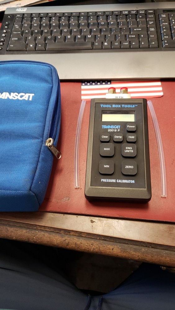 Transcat TOOL BOX  TOOLS PRESSURE Calibrator 20019P  ( G2-3A)