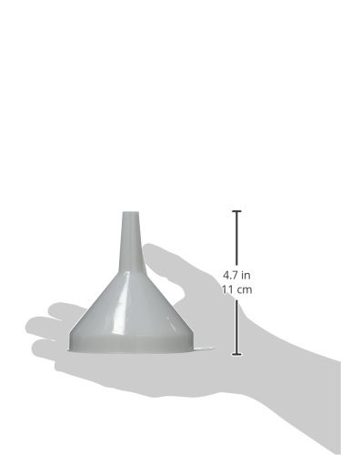 Medium Plastic Funnel 4.25 Inch Diameter, Ideal for Kitchen Use