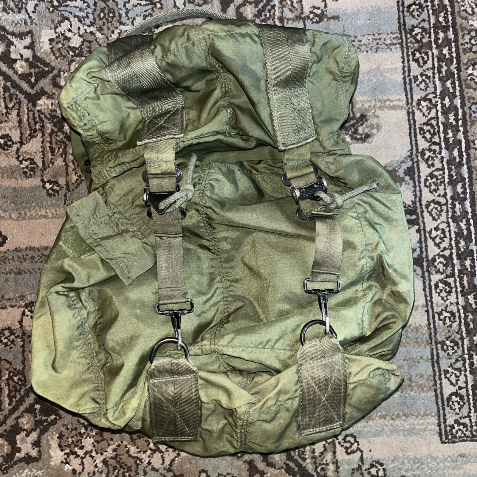 VINTAGE MILITARY US M17 MEDICAL BAG GREEN NSN.6545-01-161-7145 C.R. DANIEL’S