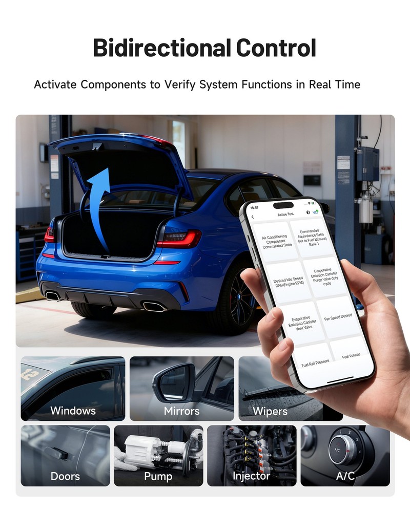 🔥2026 TOPDON TopScan Master Full-system scan Active Test Tool for iOS/Android