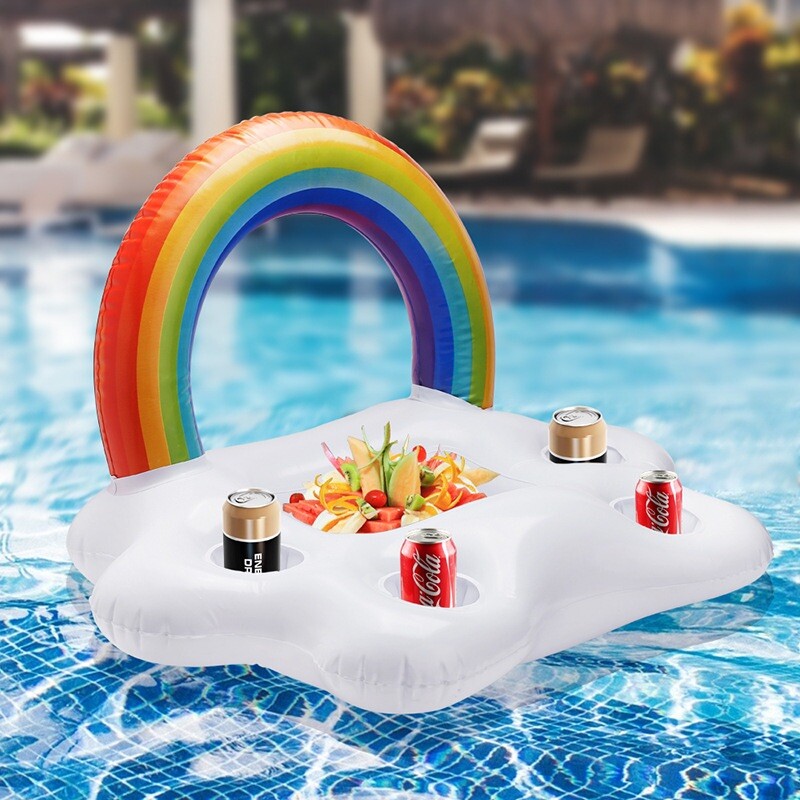 Free Shipping ~ Rainbow & Cloud Flosting Bar Pool Party